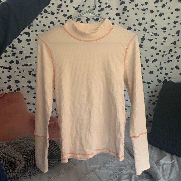 Free People Tops - Free People Intimately Peach Sorbet Rickie Top